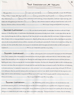 Your imagination, my reality