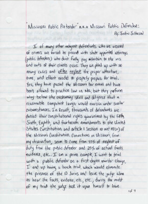 Missouri public pretender a.k.a. Missouri public defender