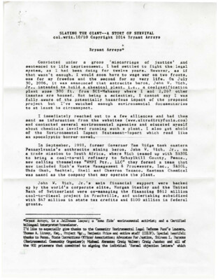 Slaying the giant -- A story of survival