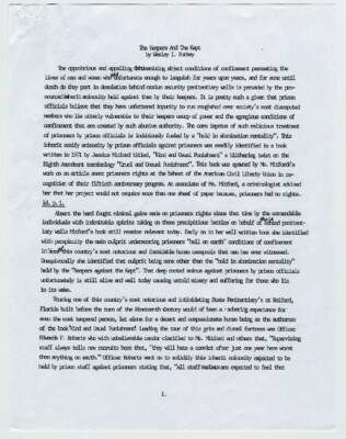 The keepers and the kept