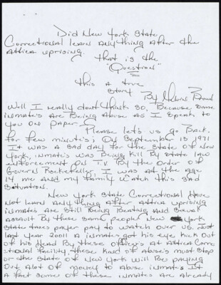 Did New York State Correctional learn anything after the Attica uprising.