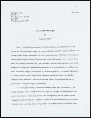 My search for Ms. Right