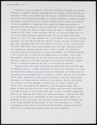 Initially, it was my intent to write about Biblical principles...