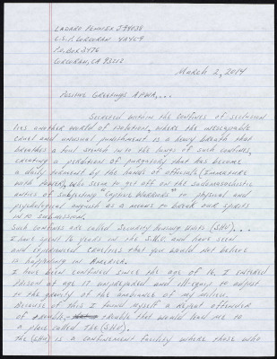 Secreted within the confines of seclusion