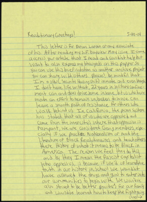 Revolutionary greetings!