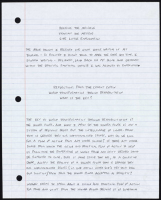 Reflections from the cement coffin world transformation through rehabilitation what is the key?