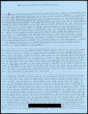 Reflections from the cement coffin July 12, 2013