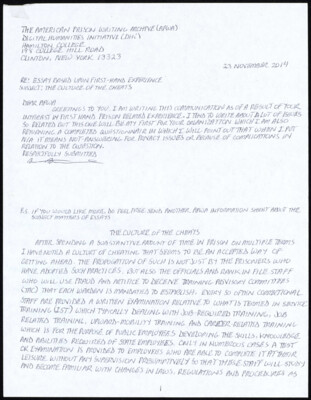 The culture of the cheats