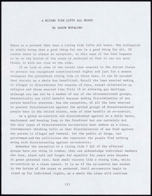 A rising tide lifts all boats