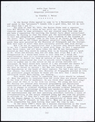 Media fear factor and a dangerous overreaction