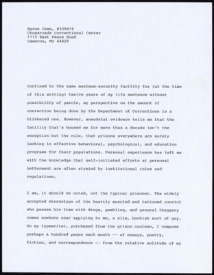 Confined to the same maximum-security facility...