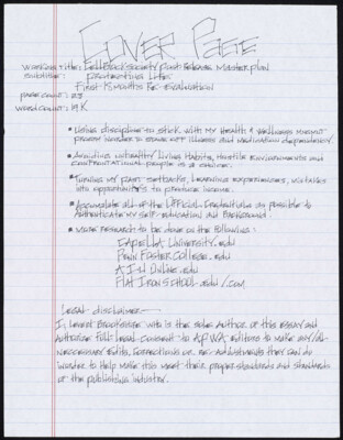 Cell block society post-release master plan: protecting life first 18 months re-evaluation