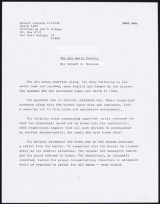 The new death penalty