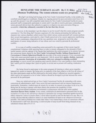 Beneathe the surface again (human trafficking: the somm-scheme-scam-sex program)