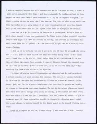 I wake up sweating because the walls...