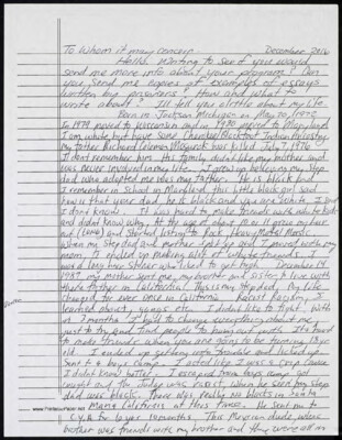 Hello. Writing to see if you would send