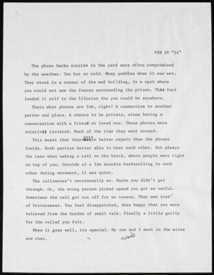 The phone banks outside in the yard