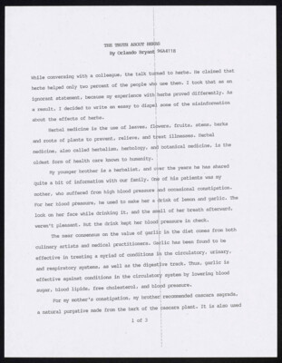 The truth about herbs