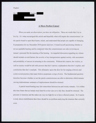 A more perfect union!