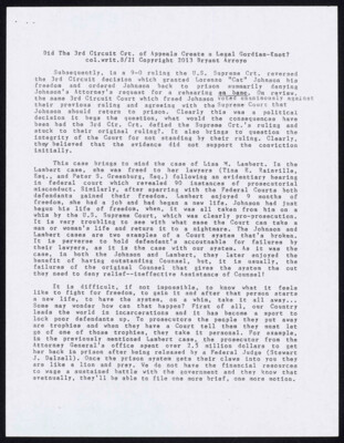 Did the 3rd Circuit Crt. of Appeals create a legal Gordian-knot?