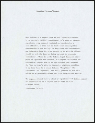 "Counting Pictures" segment