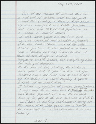 Out of the millions of inmates