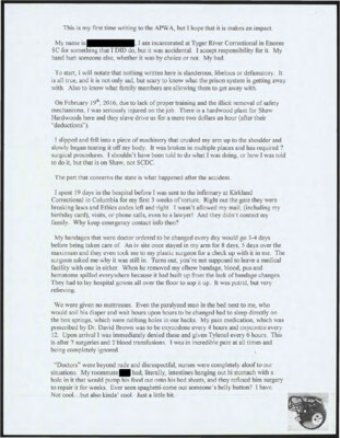 This is my first time writing to the APWA, but I hope it makes an impact