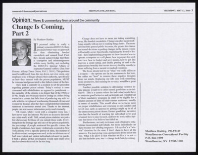 Change is coming, part 2