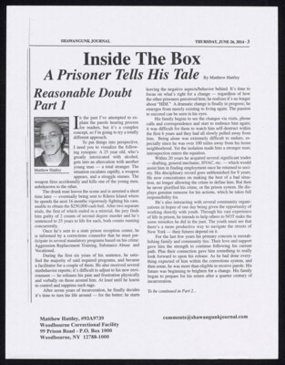 Reasonable doubt: Part 1