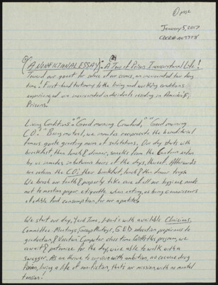 A tour of prison incarcerational life