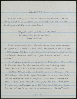 Color blind in the system