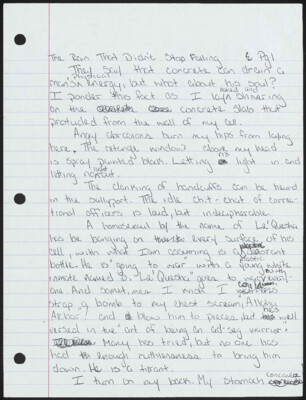 The rain that didn't stop falling