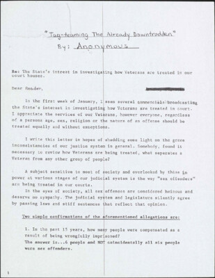 Tag-teaming the already downtrodden