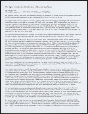 Why higher education should be provided and allowed at max prisons