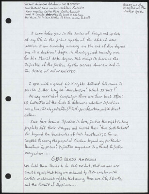 Essay on the injustice of the justice system