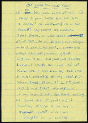 My story in short form