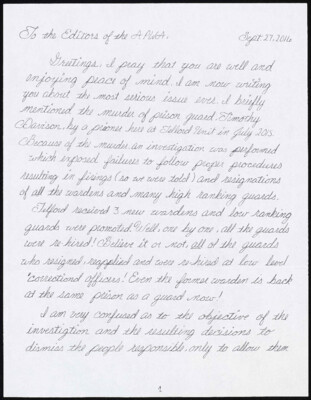 Greetings, I pray that you are well