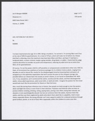 Age, nothing but an IDOC #