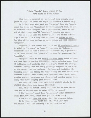 Ohio 'Parole' Board gears up for next round of high jinks