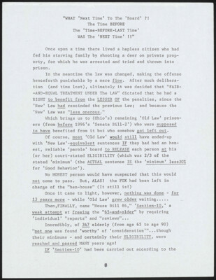 What 'next time' to the 'board'?! The time before the 'time-before-last time' was the 'next time'!!