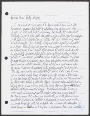 I am an inmate at a Texas prison