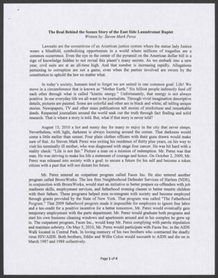 The real behind the scenes story of the East Side laundromat rapist