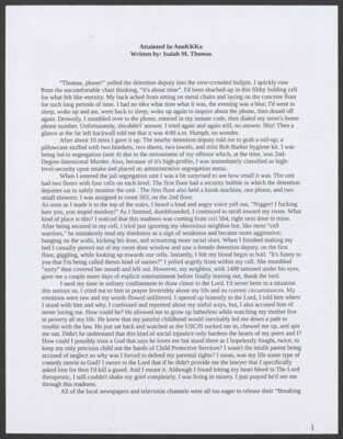 Attainted in Anokkka