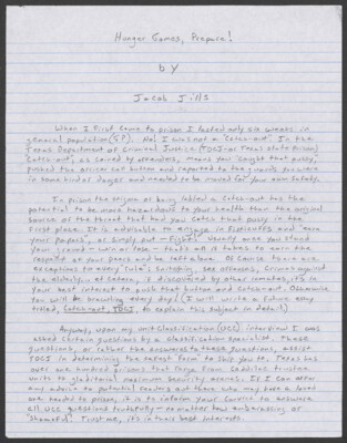 Hunger games, prepare!