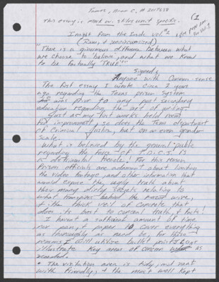 Insight from the inside Vol #2