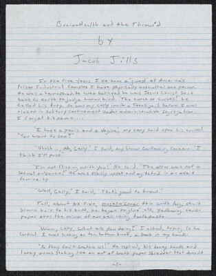 Brain-health and the throw'd