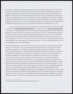 My name is Carl Alexander