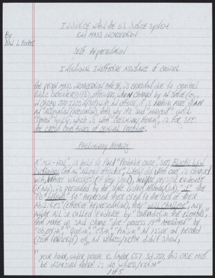 Injustice within the U.S. justice system