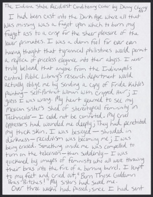 The Indiana state recidivist conditioning center