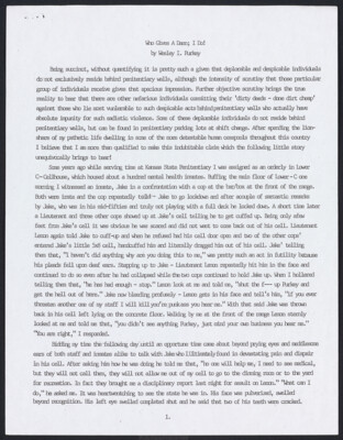 Who gives a damn; I do!